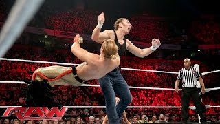 Watch Dean Ambrose vs. Tyler Breeze - WWE World Heavyweight Championship Tournament: Raw, Nov. 9, 2015 Video