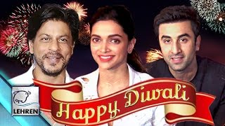 Watch Bollywood Stars' DIWALI 2015 Wishes | Shahrukh | Deepika | Ranbir Video