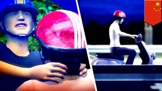 Watch Stalker follows woman from market, crashes into her, and rapes her in empty field - TomoNews Video