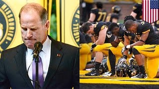 Watch Mizzou football protest: president heeds calls for ouster by enraged students - TomoNews Video