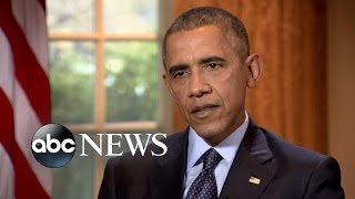 Watch President Obama Doesn't Think ISIS Is 'Gaining Strength' Video