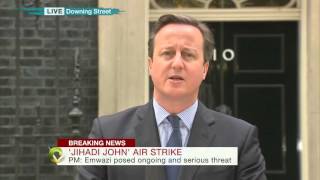 Watch David Cameron on drone killing of 'Jihadi John' Video