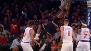 Watch NBA: LeBron James Gets Up for the Backdoor Alley-Oop Video