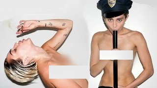 Watch Miley Cyrus Nakked On NSFW 'Candy' Magazine Covers Video