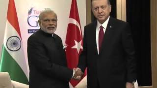 Watch PM meets President of Turkey, Recep Tayyip Erdogan Video