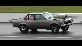 Watch SLR598 8 SEC V8 TORANA TEST N TUNE SYDNEY DRAGWAY Video
