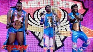 Watch The New Day celebrates an important anniversary: WWE Raw, November 16, 2015 Video