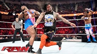 Watch Ryback & The Usos vs. The New Day: WWE Raw, November 16, 2015 Video