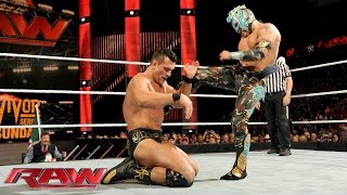 Watch Kalisto vs. Alberto Del Rio - WWE World Heavyweight Championship Tournament Quarterfinal Match: Raw, Video