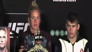 Watch UFC 193 Press Conference Highlights Rousey vs. Holm Video