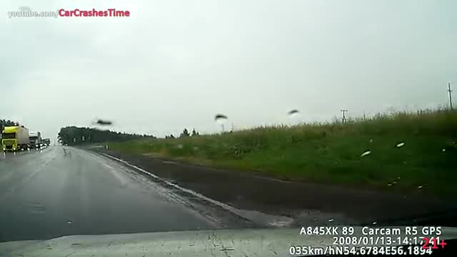 Watch Dash Cam Accidents Compilation - Episode #77 Video