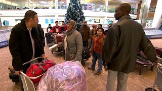 Watch 15 Syrian refugees have landed in Winnipeg and can now call this country home Video