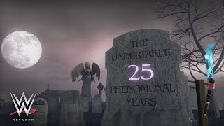 Watch WWE Network: Undertaker: 25 Phenomenal Years highlights The PhenomÃ¢â‚¬â„¢s intimidating entrances Video