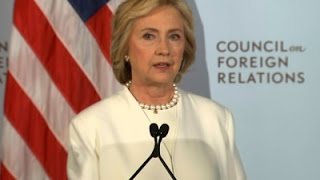Watch Clinton: US Must Lead Global Fight Against IS Video