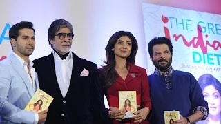 Watch Amitabh Bachchan, Anil Kapoor, Varun Dhawan Launch Shilpa Shetty's Book On Diet Video