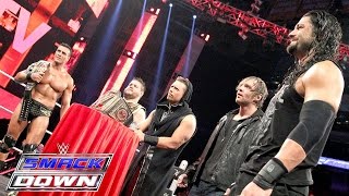 Watch "Miz TV" with guests Reigns, Ambrose, Del Rio & Owens: WWE SmackDown, Nov. 19, 2015 Video