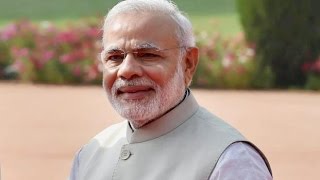 Watch PM  Modi's arrival at Hotel Renaissance Video