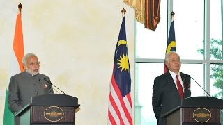 Watch PM Modi's address at the Joint Press Statement with Prime Minister Najib Razak in Malaysia Video