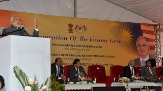 Watch PM Modi's address at inauguration of the Torana Gate in Malaysia Video