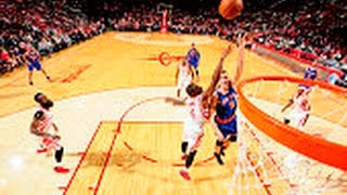 Watch NBA: Kristaps Porzingis Nears Triple Double  in Win over Rockets Video