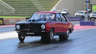 Watch TOM30B TWIN TURBO TORANA 7.13 @ 201 APSA TESTING DAY 2 Video