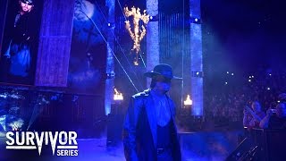 Watch WWE Network: The Undertaker enters Philips Arena on a historic night: Survivor Series 2015 Video