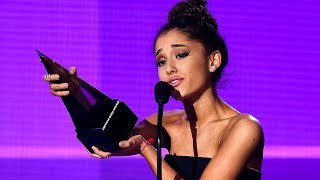 Watch Ariana Grande Performs 'FOCUS,' Cries After Winning at 2015 American Music Awards Video