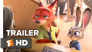 Watch Zootopia Official Sloth Trailer #1 (2016) - Disney Animated Movie HD Video