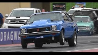 Watch TRUE9Z V8 TORANA SETS A NEW PB 9.77 @ 137 MPH APSA GRAND FINAL Video