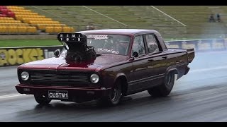 Watch CUSTOM BODYWORKS OUTLAW 10.5 BLOWN VALIANT 6.60 @ 217 MPH APSA GRAND FINAL Video