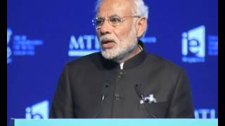 Watch PM Modi's address at India Singapore economic convention Video