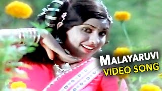 Watch Rajinikanth & Sripriya Best Telugu Song || Malayaruvi Video Song || Annai Oru Aalayam Video