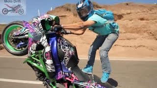 Watch Riding Wheelies || Motorcycle Drifting || Amazing Bike STUNTS Video