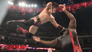 Watch Neville vs. Mark Henry: WWE Raw, November 23, 2015 Video