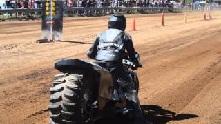 Watch Top Fuel Motorcycle Dirt Drag Racing Video