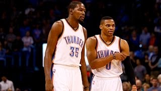 Watch NBA: Russell Westbrook Finds Kevin Durant for Reverse Lay-In Video