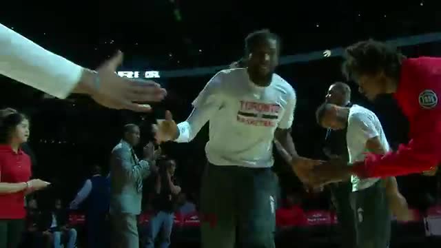 Watch NBA: Drake Introduces the Toronto Raptors Video