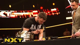 Watch Finn Balor and Samoa Joe sign the contract for TakeOver: London: WWE NXT, Nov. 25, 2015 Video