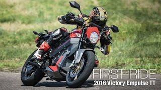 Watch 2016 Victory Empulse TT First Ride Video