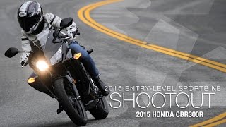 Watch Honda CBR300R - Entry Sport Shootout Video