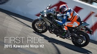 Watch Kawasaki Ninja H2 First Ride Video