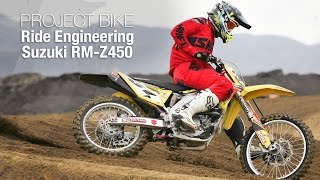 Watch Suzuki RM - Z450 Ride Engineering Project Bike Video
