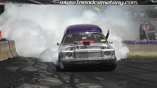 Watch DEFCTV V8 PANELVAN BURNOUT TREAD CEMETERY 2 LARDNER PARK Video