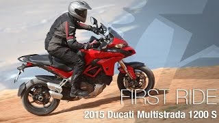 Watch Ducati Multistrada 1200 S First Ride Video