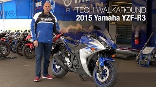 Watch Yamaha YZF - R3 Technical Walkaround Video