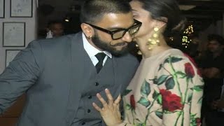 Watch Deepika Padukone KISSES & HUGS Ranveer Singh @ Tamasha SUCCESS PARTY | VIDEO Video