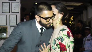 Watch (UNCUT) Deepika Padukone KISSES Ranveer Singh In PUBLIC At Tamasha Success Party Video