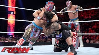 Watch The Usos vs. The Lucha Dragons - No. 1 Contenders' Match: Raw, November 30, 2015 Video