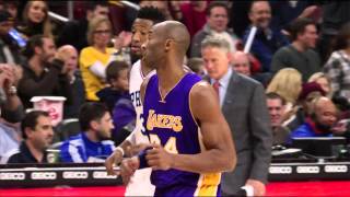 Watch NBA: Kobe Bryant Drops 13 First Quarter Points in Philly Video