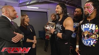Watch The Authority raises the stakes for Roman Reigns: WWE Raw, November 30, 2015 Video